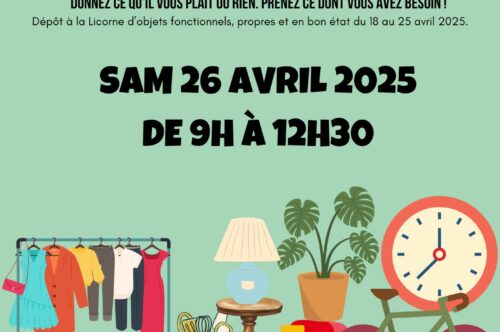 « Gratiferia du Lembron » Marché 100% GRATUIT
