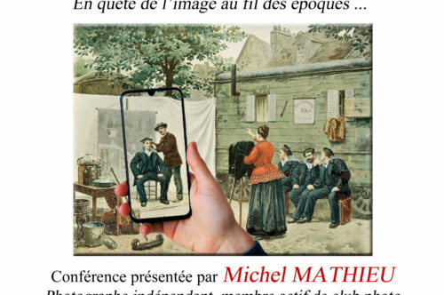 ASPAL – Conférence sur la photographie – le samedi 25 octobre 2025 à 15 heures – SALLE A de la mairie