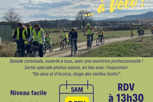 Les tournées du Lembron … à vélo ! – samedi 7 février 2026 – gratuit – RDV à 13h30