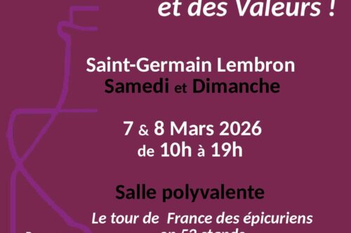30ème LEMBROVIN – samedi et dimanche 7 & 8 mars 2026 de 10h00 à 19h00