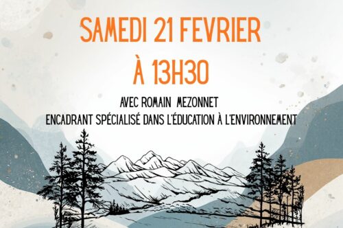 Sortie Montagne – samedi 21 février 2026 à 13h30