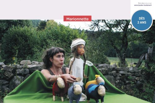 Spectacle marionnette – dès 2 ans – samedi 4 avril à 10h30 – SAINT-GERMAIN-LEMBRON