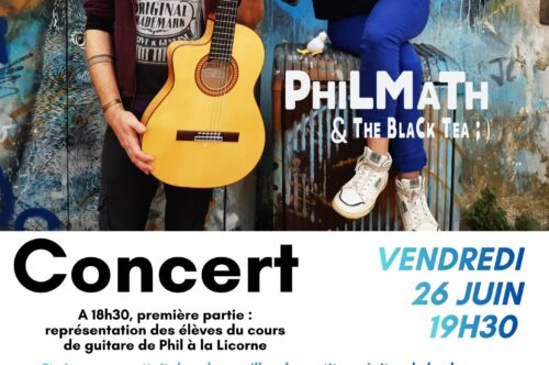 Concert – vendredi 26 juin 2026 de 18h30 à la LICORNE de ST GERMAIN LEMBRON