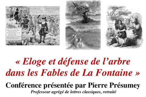 ASPAL – Conférence présentée par Pierre Présumey « Éloge et défense de l&rsquo;arbre dans les Fables de La Fontaine » samedi 30 mai à 15h00 à la Mairie de ST GERMAIN LEMBRON