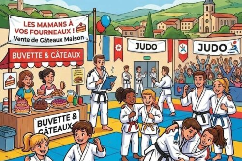 Grande fête du Judo – samedi 23 mai 2026 de 14h à 18h au dojo de ST GERMAIN LEMBRON – entrée gratuite